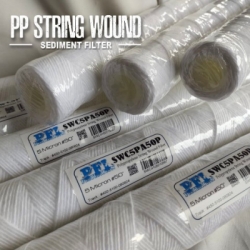 pp string wound cartridge filter benang  medium